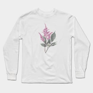 Lavender watercolor design Long Sleeve T-Shirt